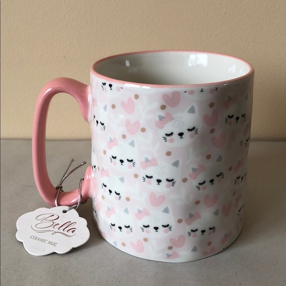 10 STRAWBERRY STREET Bella Ceramic Mug Cats - Picture 2 of 8